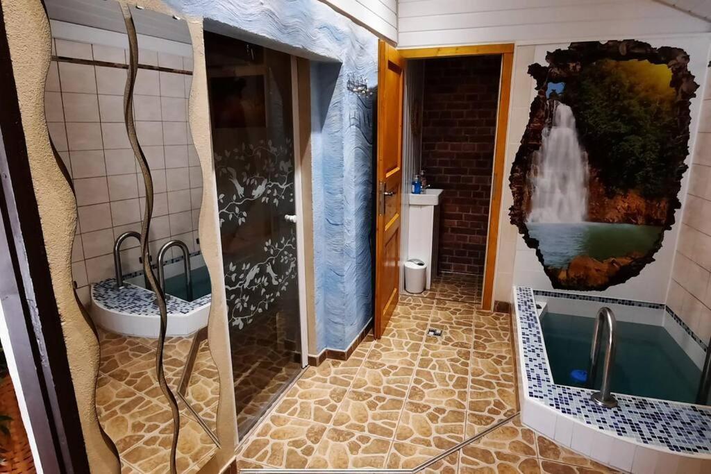 Bungalow Mit Sauna In Einer Ruhige Wald Lage. Grossnaundorf Extérieur photo